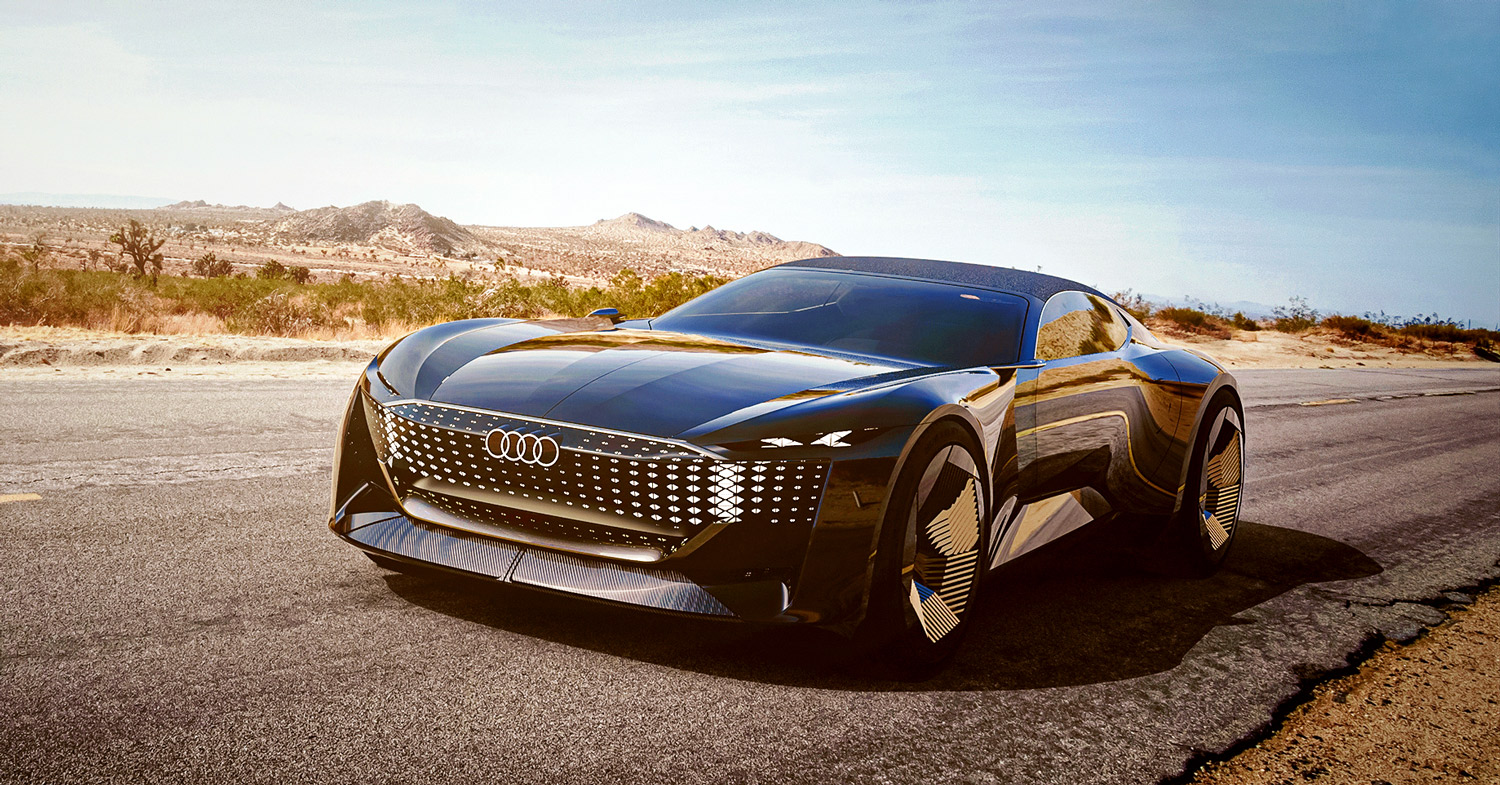 Audi goes vegan with the recycled interior of e-tron GT concept