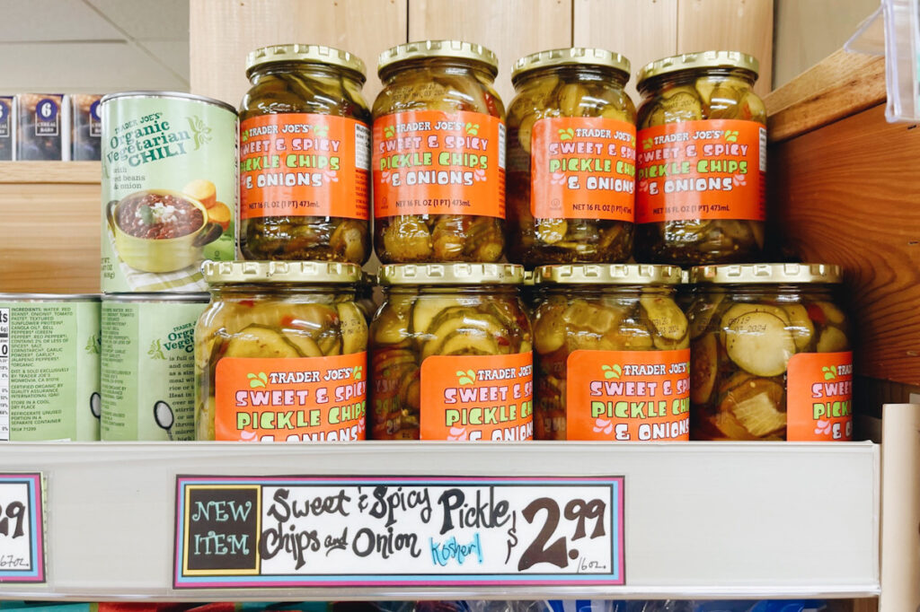 Trader Joe's spicy pickles