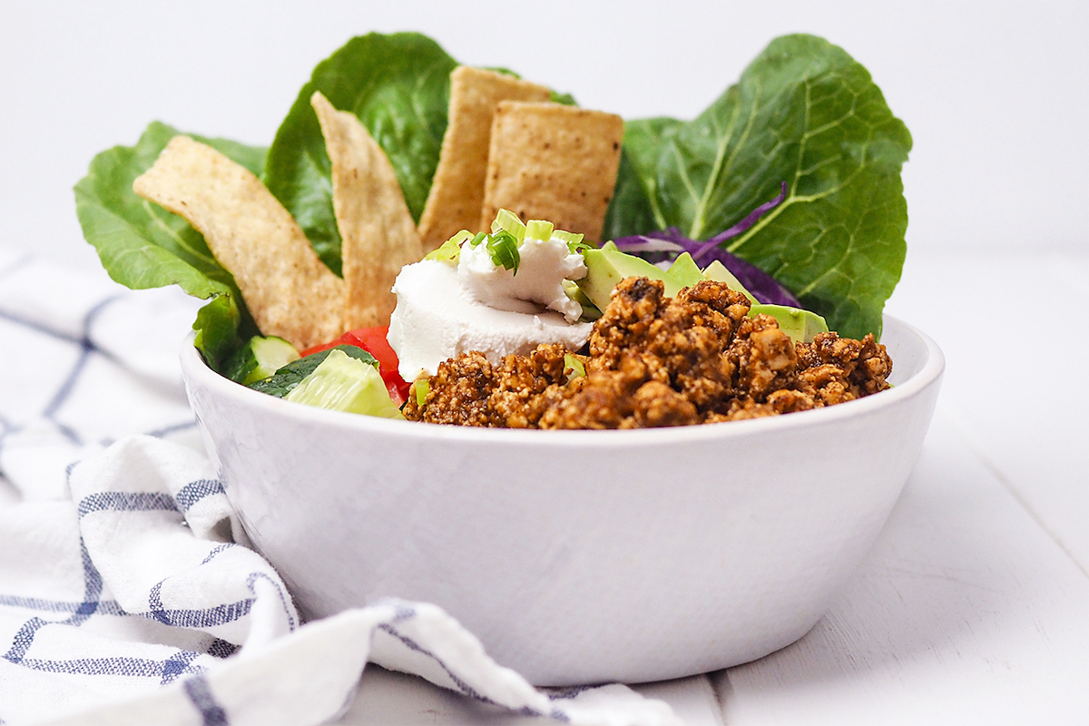 ChipotleStyle Sofritas Taco Bowls