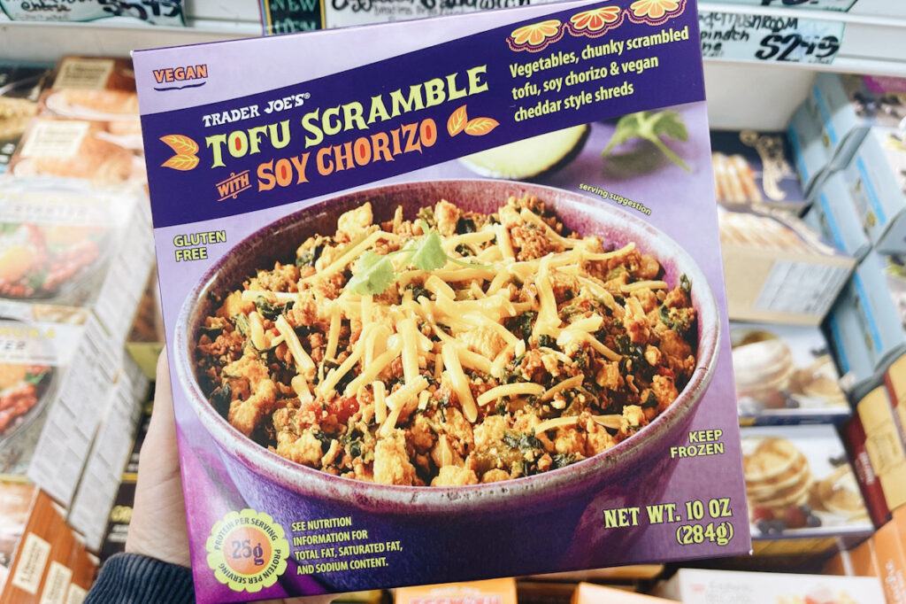 Trader Joe's tofu scramble