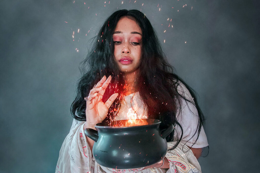 Witches' Cauldron featuring Allison Olivia Moon