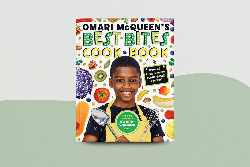 Omari McQueen's vegan cookbook